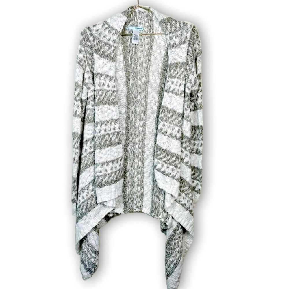 Maurices Draped Cardigan Sweater Med